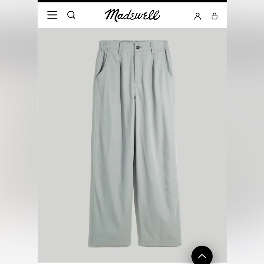 Madewell Wide leg Pants